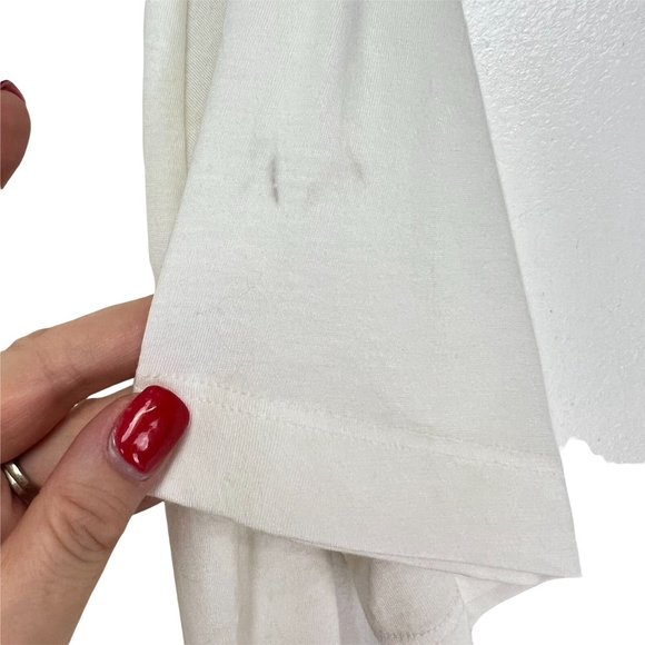 NWT BP Empowerment Short Sleeve Crew Neck Graphic T-Shirt White Women's Size XS - Picture 9 of 9